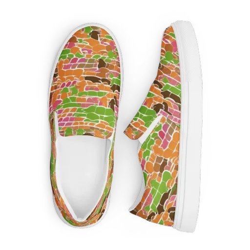 Gallery Crowd on a Men's Slip-On Canvas Shoes