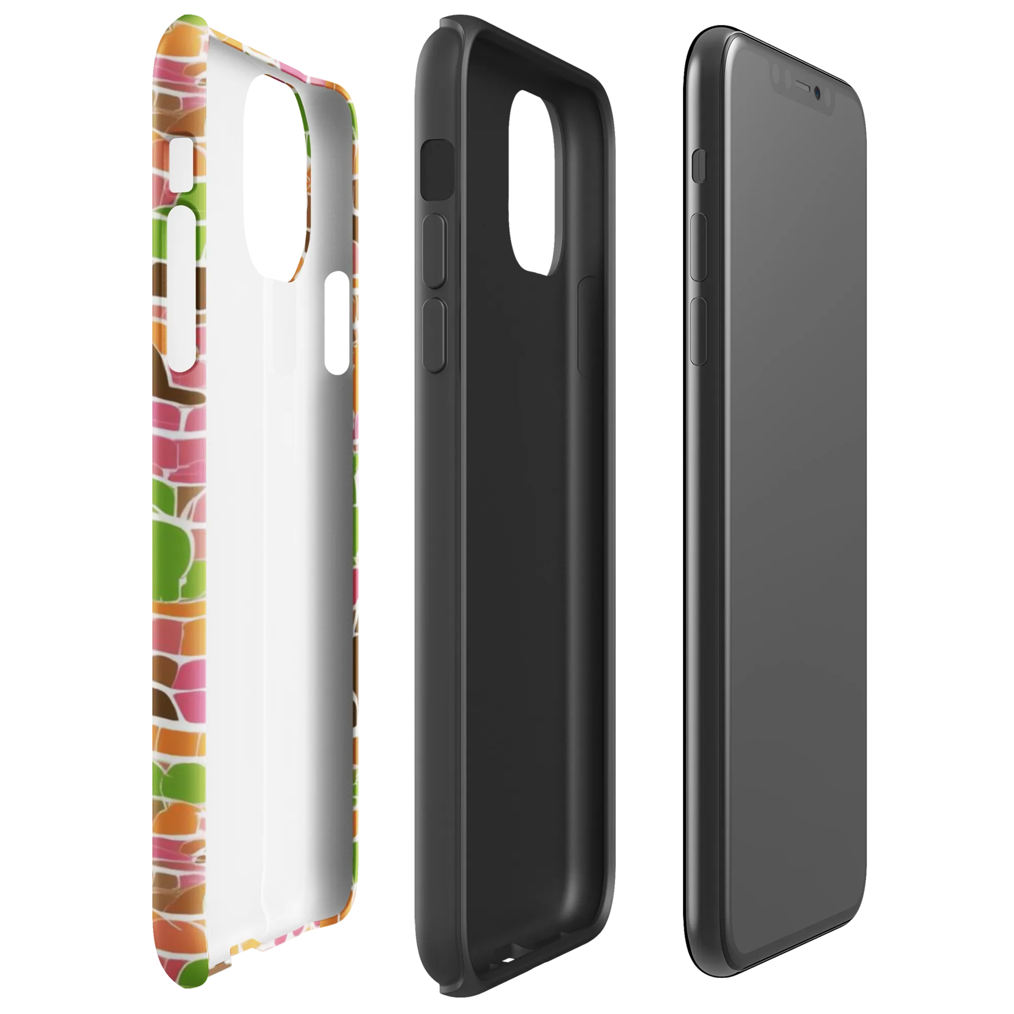 Gallery Crowd on Tough Case for iPhone® — Right
