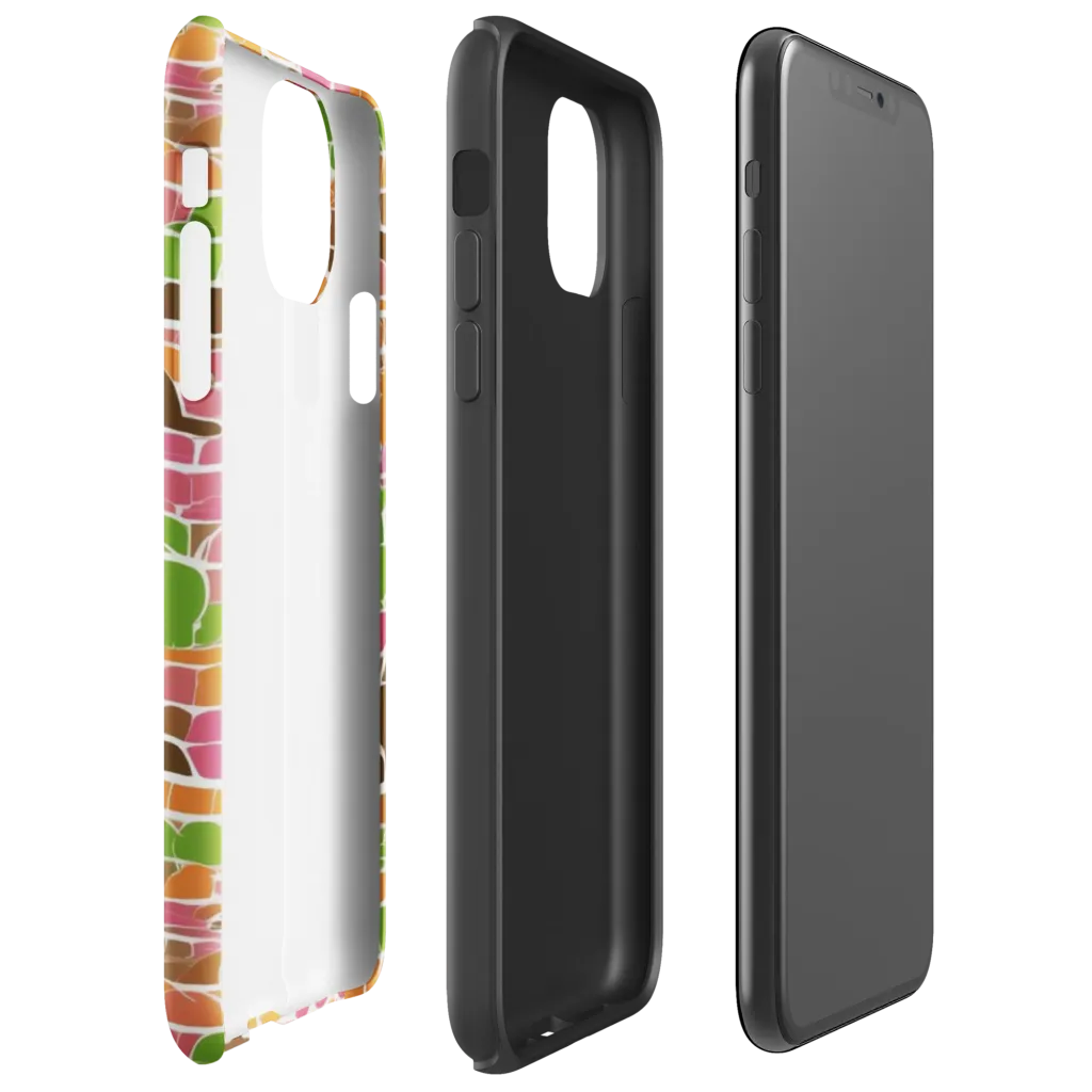 Gallery Crowd on Tough Case for iPhone® — Right