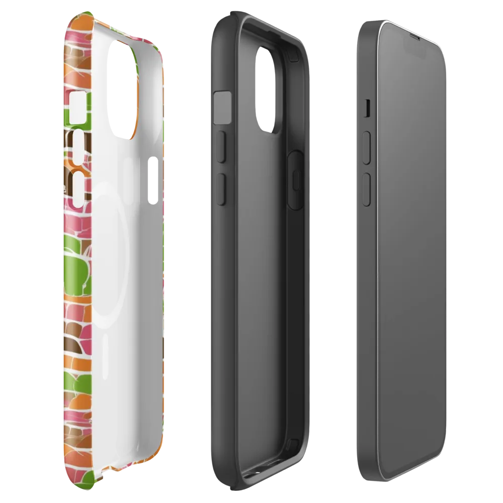 Gallery Crowd on MagSafe Tough Case for iPhone® — Front