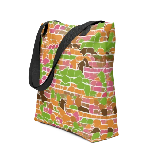 Gallery Crowd on a Tote Bag