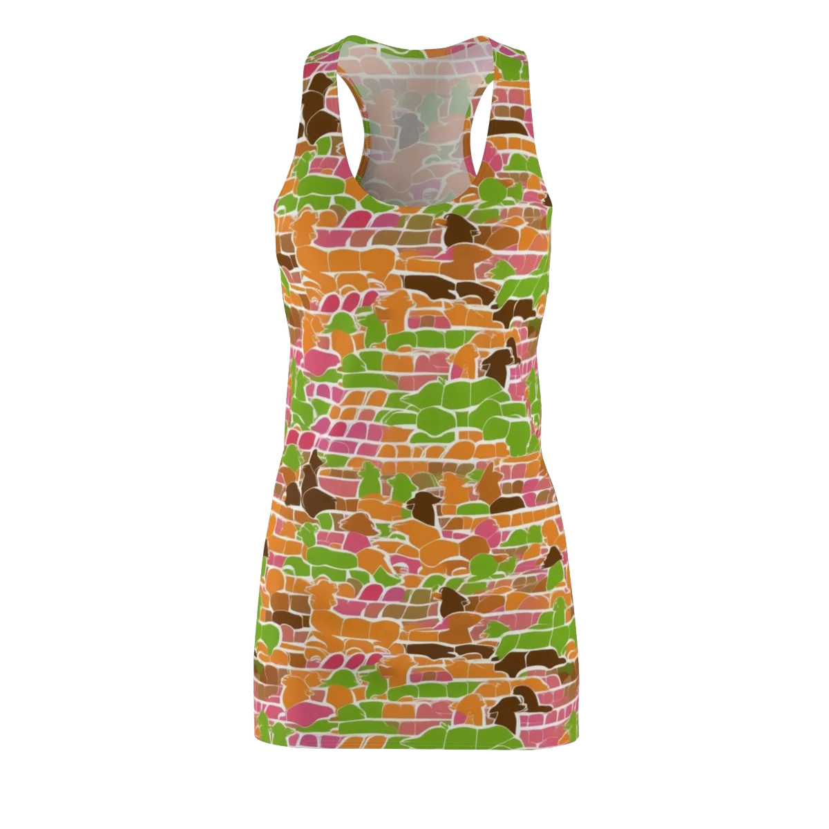 Gallery Crowd on Racerback Dress — Front