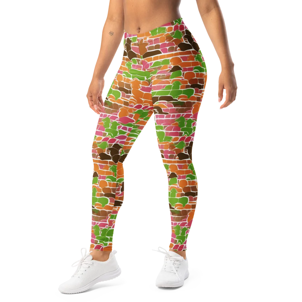 Gallery Crowd on Leggings — Left Front