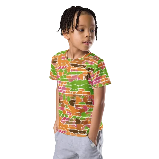 Gallery Crowd on a Kids Crew Neck T-Shirt