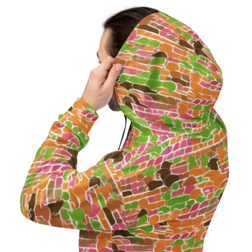Gallery Crowd on a Hoodie