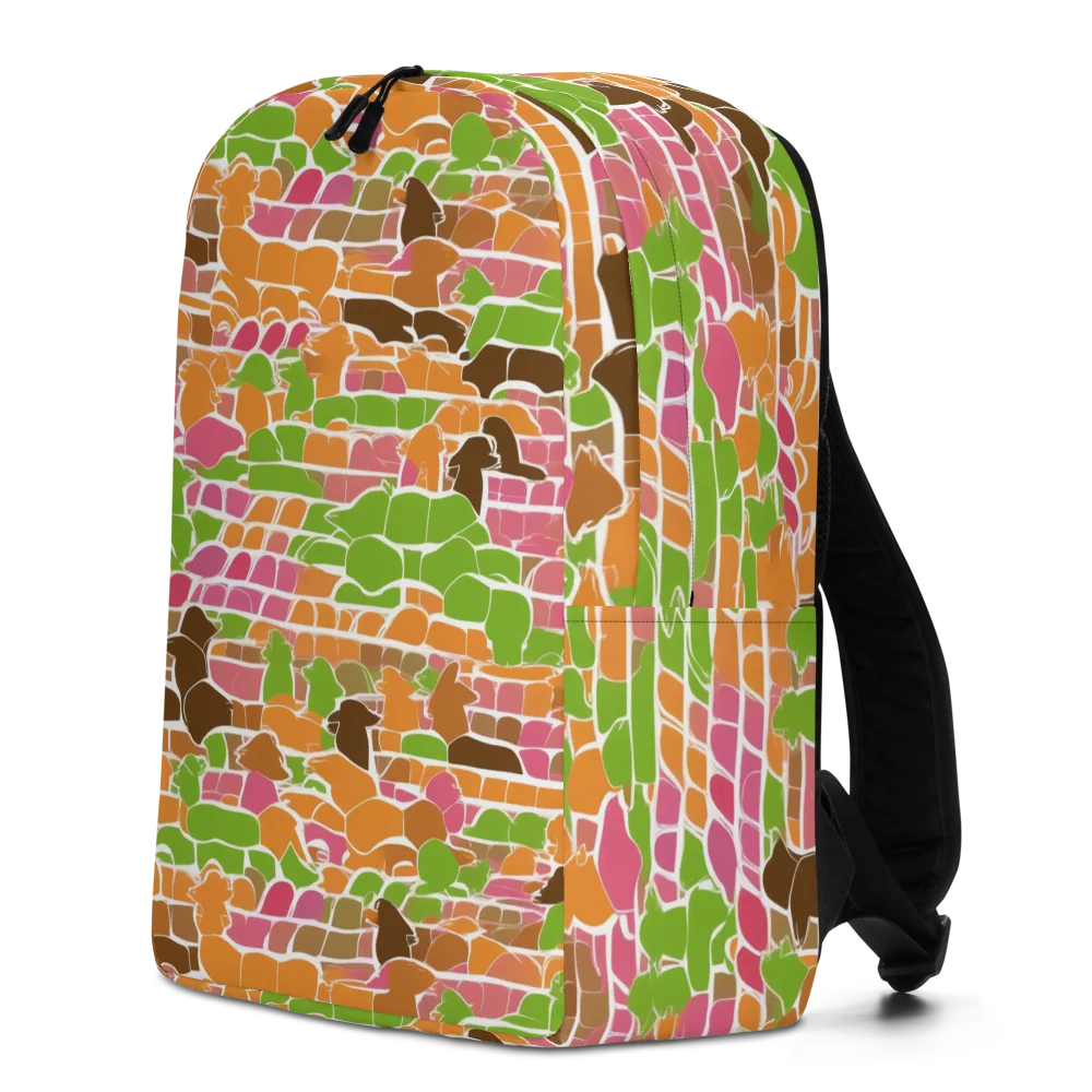 Gallery Crowd on Minimalist Backpack — Left
