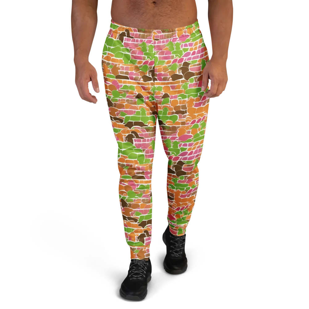 Gallery Crowd on Men's Joggers — Front