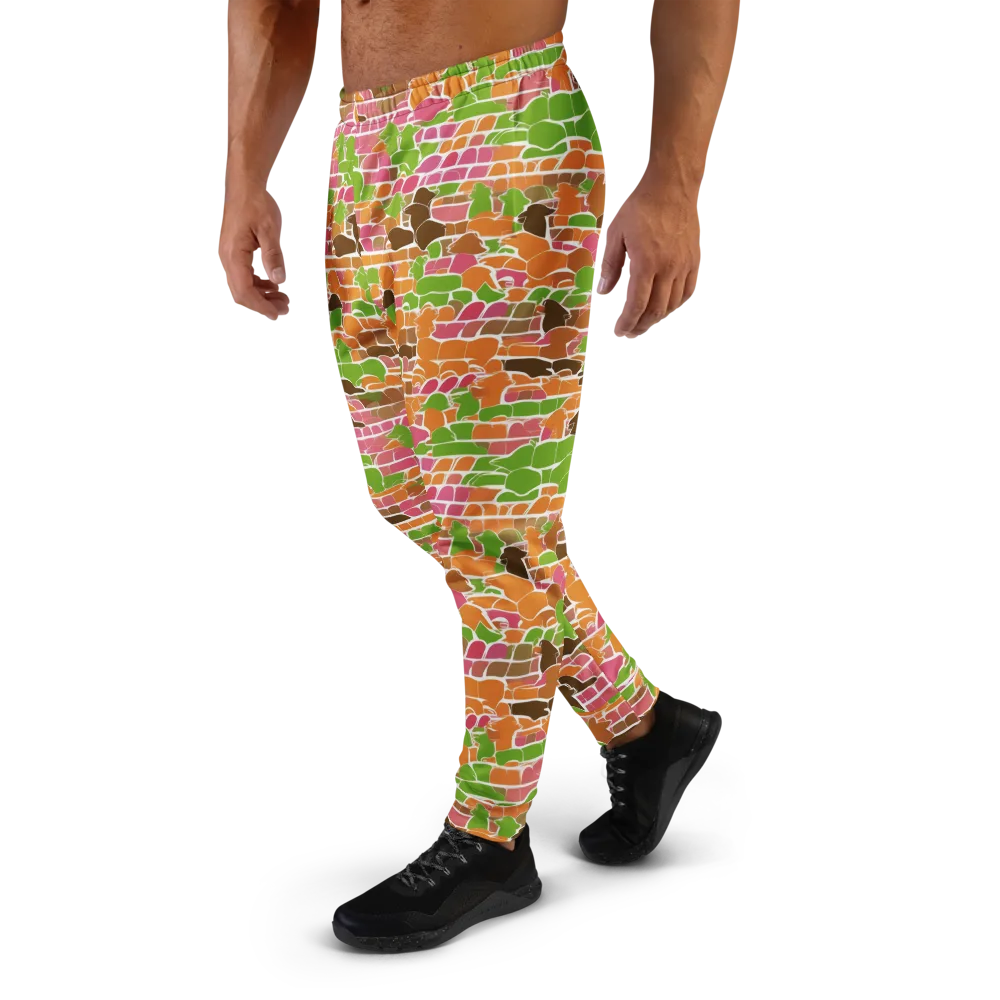 Gallery Crowd on Men's Joggers — Left
