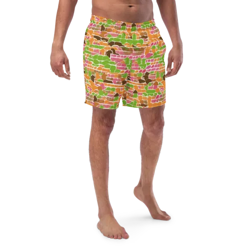 Gallery Crowd on a Swim Trunks