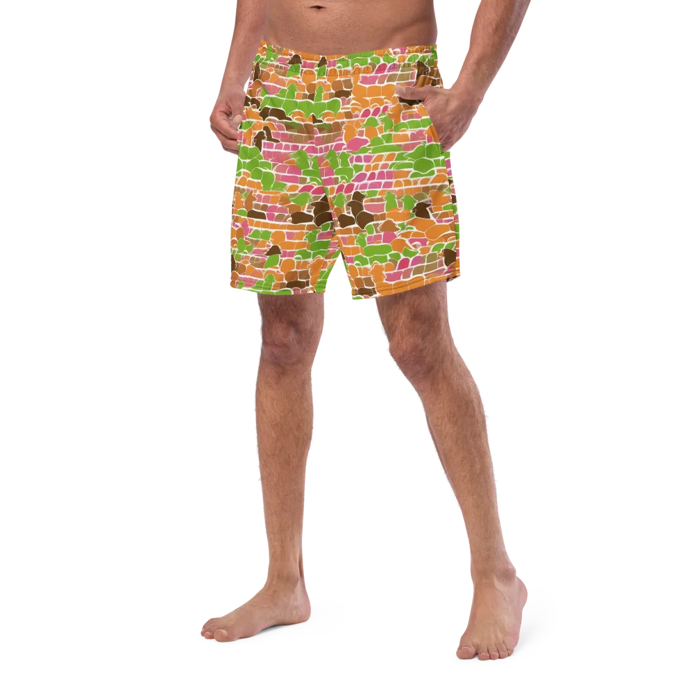 Gallery Crowd on Swim Trunks — Left Front