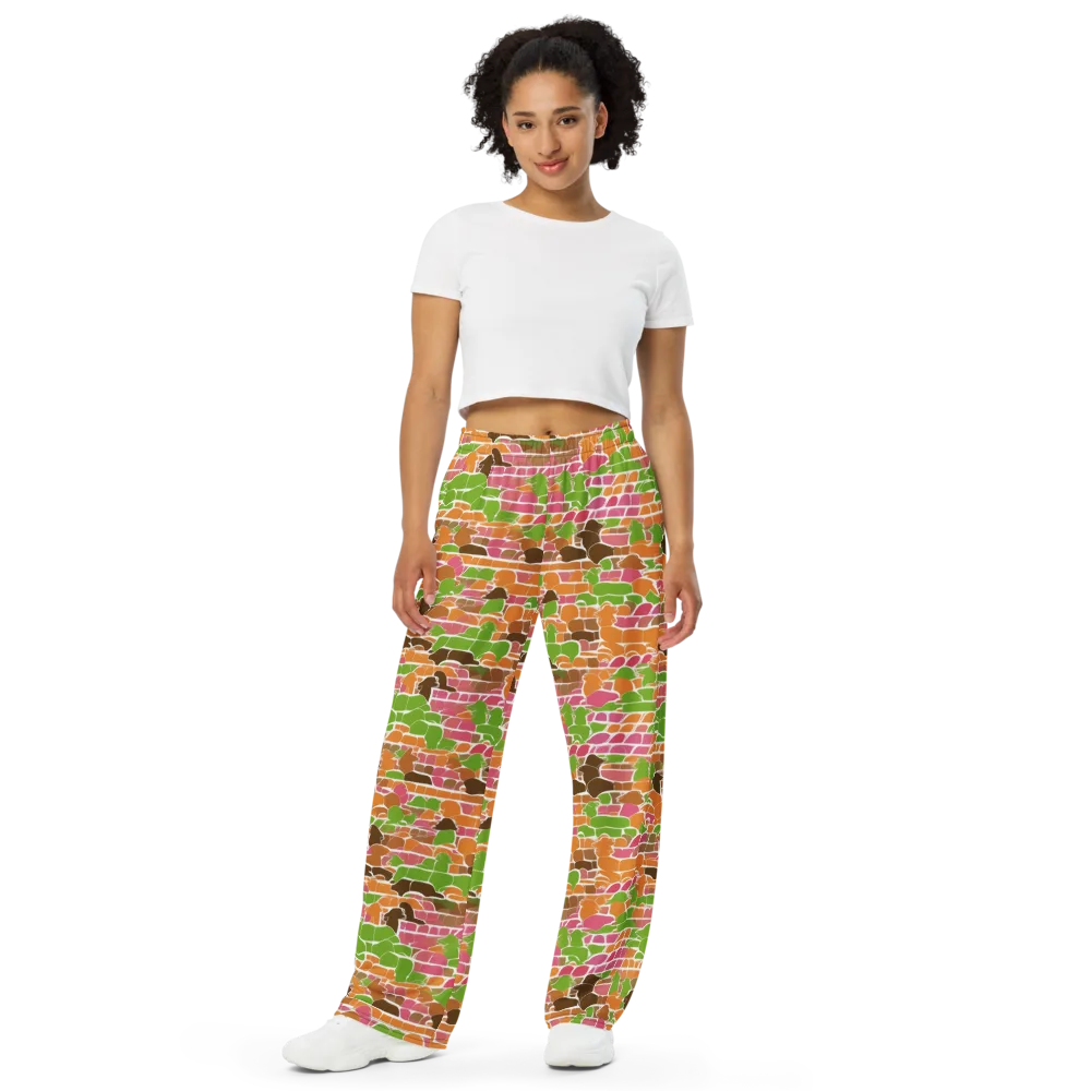 Gallery Crowd on Wide-Leg Pants — Front