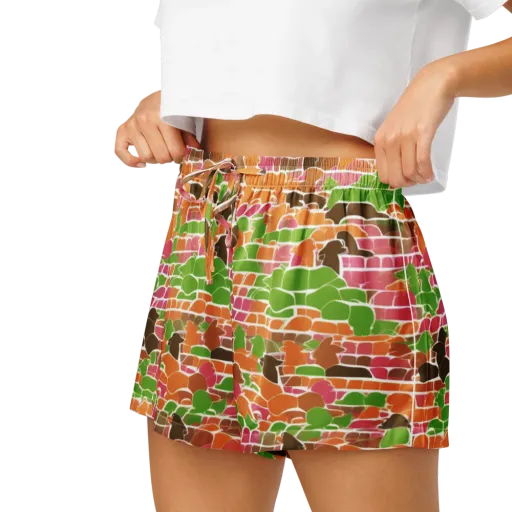 Gallery Crowd on a Women's Pajama Shorts