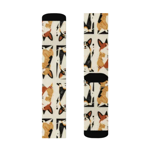Mod Dog Parade on a Socks
