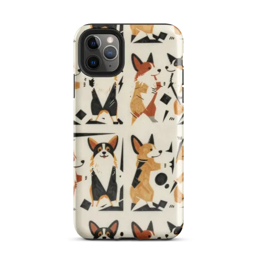Mod Dog Parade on a Tough Case for iPhone®