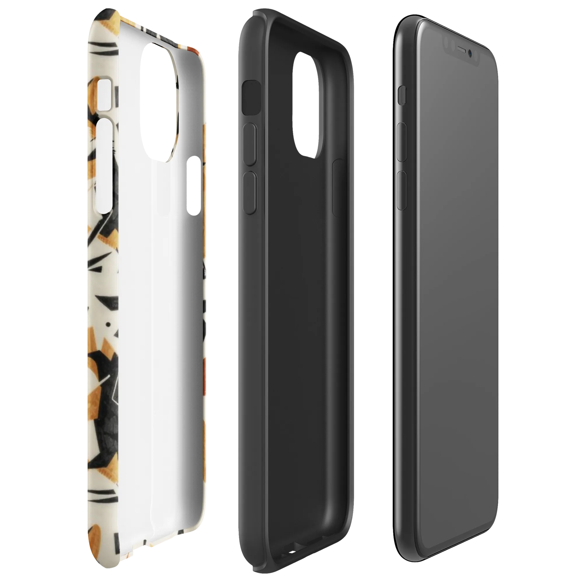 Mod Dog Parade on Tough Case for iPhone® — Right