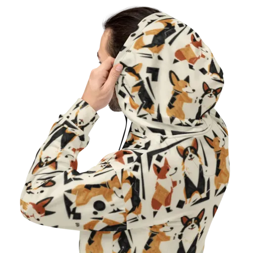 Mod Dog Parade on a Hoodie