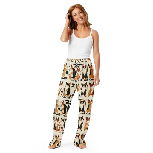 Mod Dog Parade on a Women's Pajama Pants