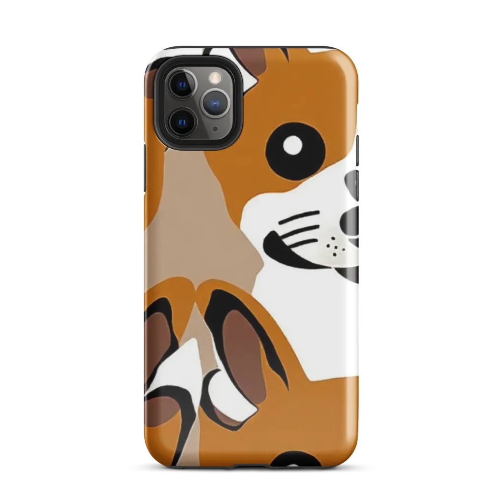 Cinnamon Paws on Tough Case for iPhone® — Front