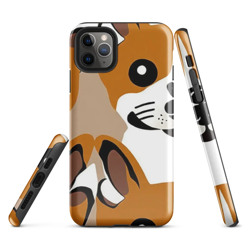 Cinnamon Paws on Tough Case for iPhone® — Front