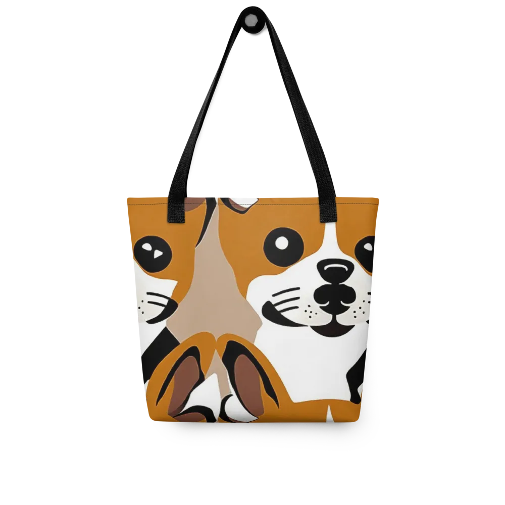 Cinnamon Paws on Tote Bag — Front