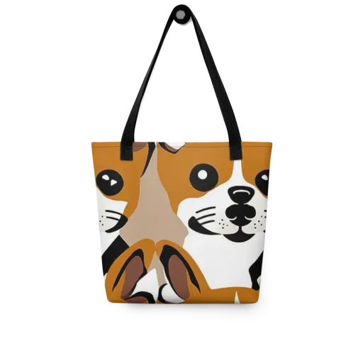 Cinnamon Paws on a Tote Bag
