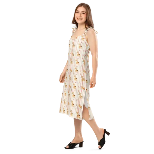 Rosebud Rover on a Slip Dress
