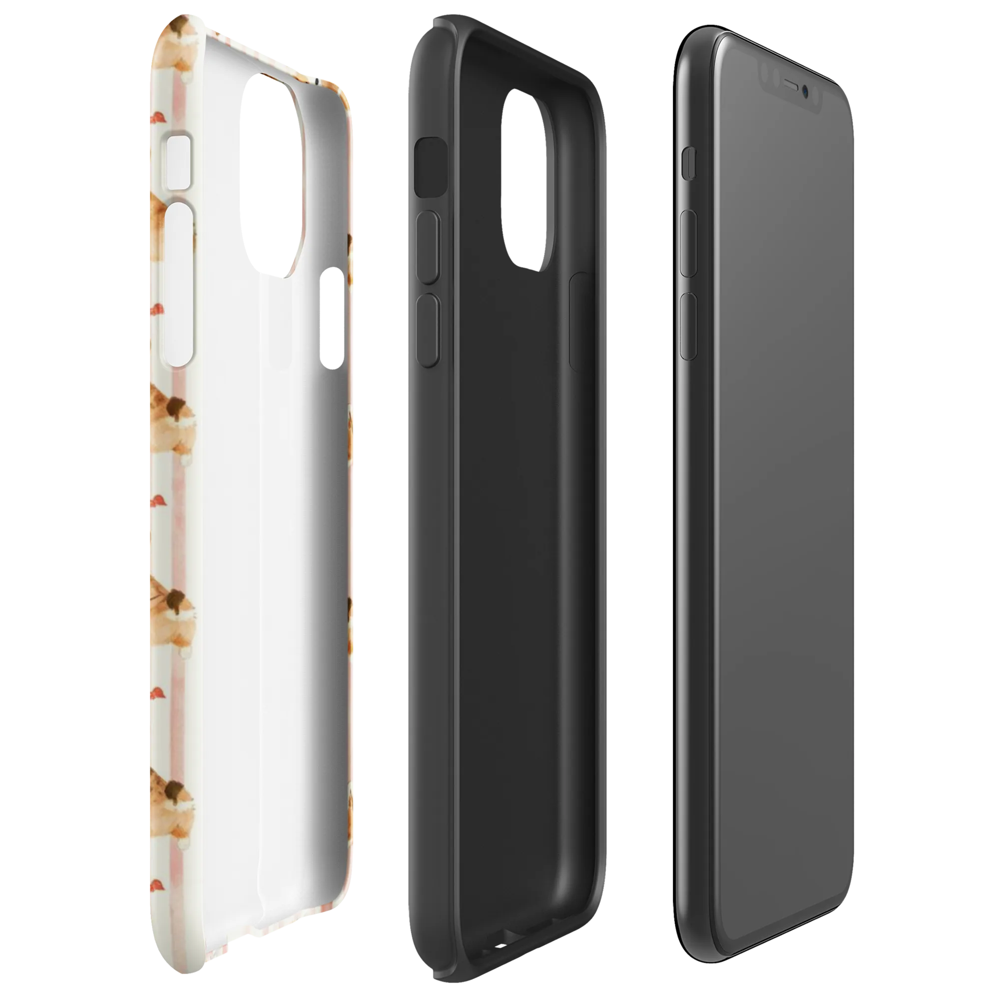 Rosebud Rover on Tough Case for iPhone® — Right