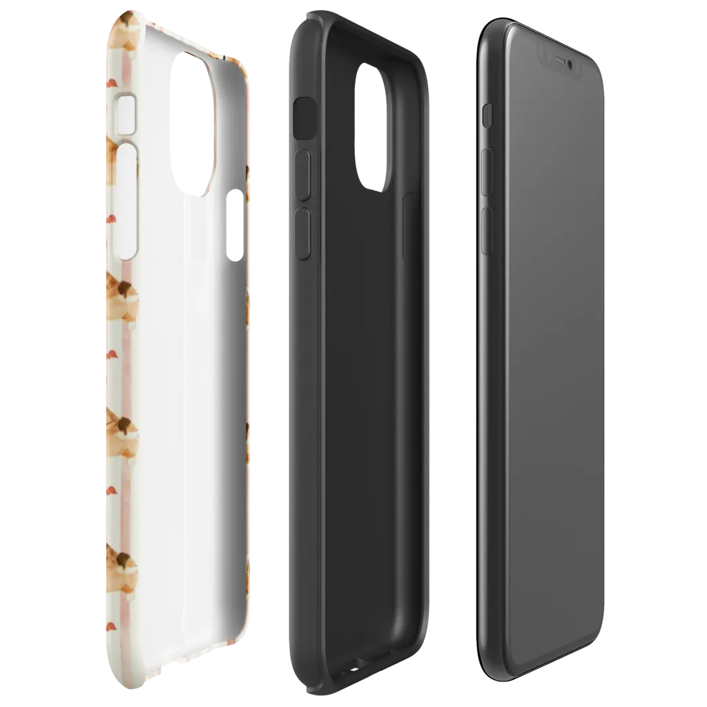 Rosebud Rover on Tough Case for iPhone® — Right
