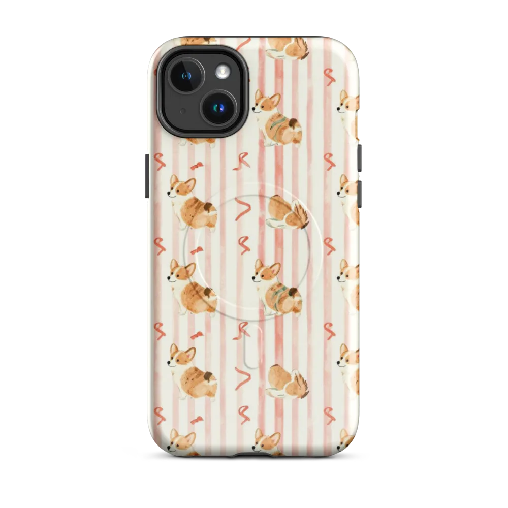 Rosebud Rover on MagSafe Tough Case for iPhone® — Front