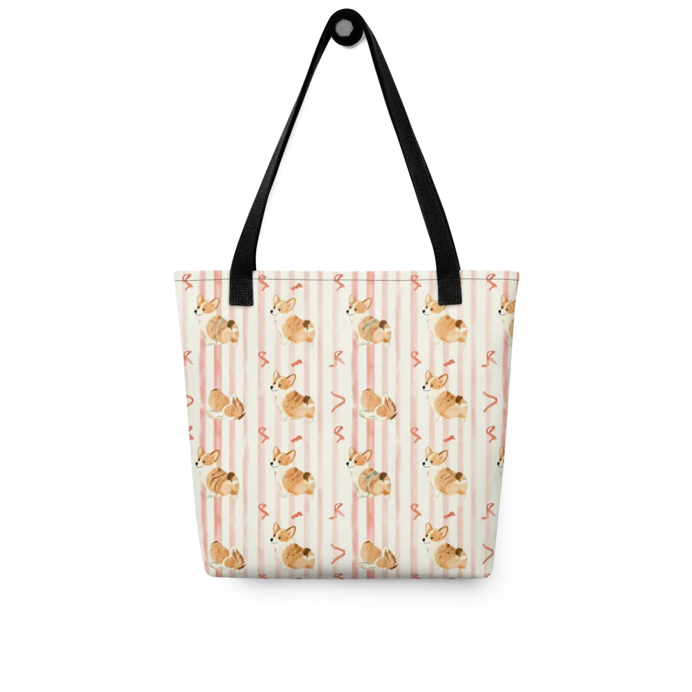 Rosebud Rover on Tote Bag — Front