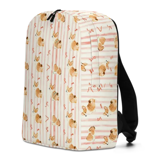 Rosebud Rover on a Minimalist Backpack