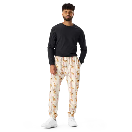Rosebud Rover on a Men's Joggers