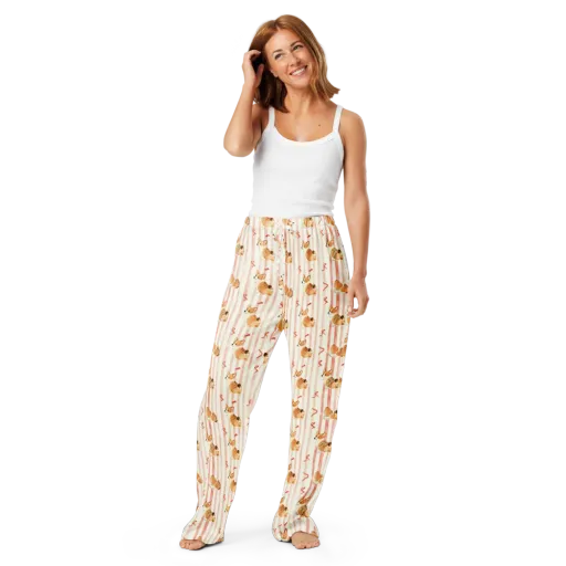 Rosebud Rover on a Women's Pajama Pants