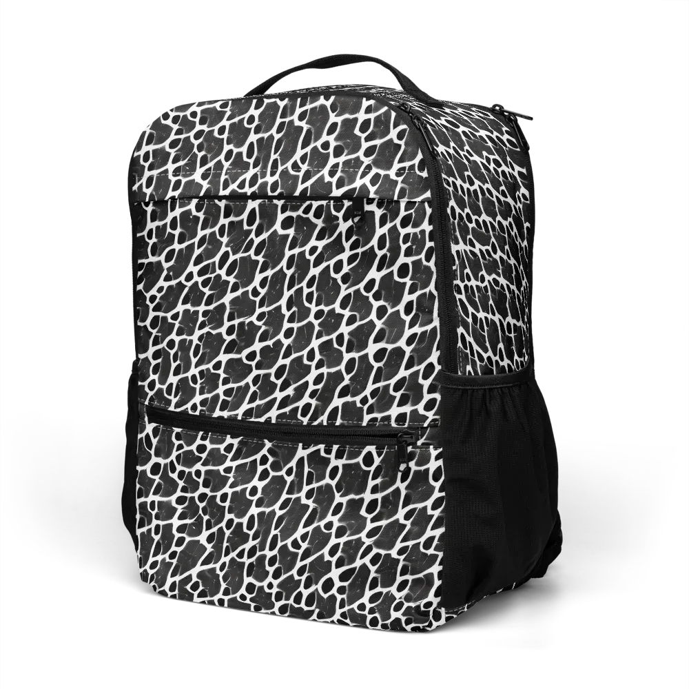 Inkstone Mosaic on Utility Backpack — Left Front