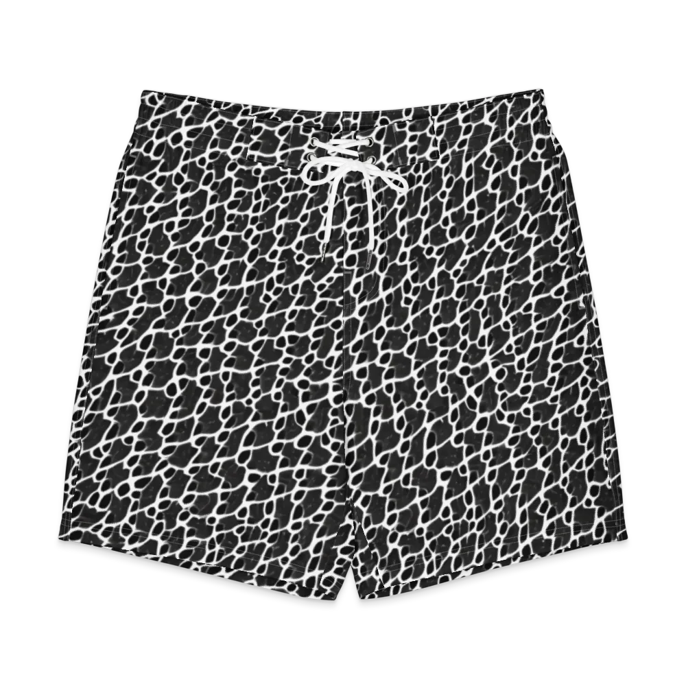 Inkstone Mosaic on Men's Board Shorts — Front
