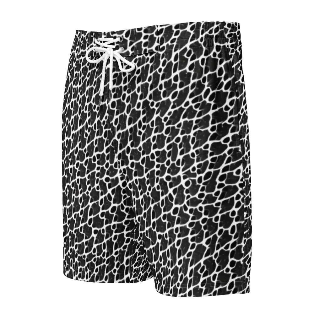 Inkstone Mosaic on Men's Board Shorts — Front