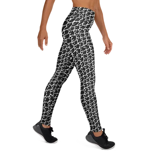 Inkstone Mosaic on a Yoga Leggings