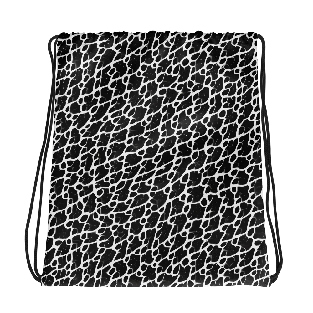 Inkstone Mosaic on Drawstring Bag — Photo
