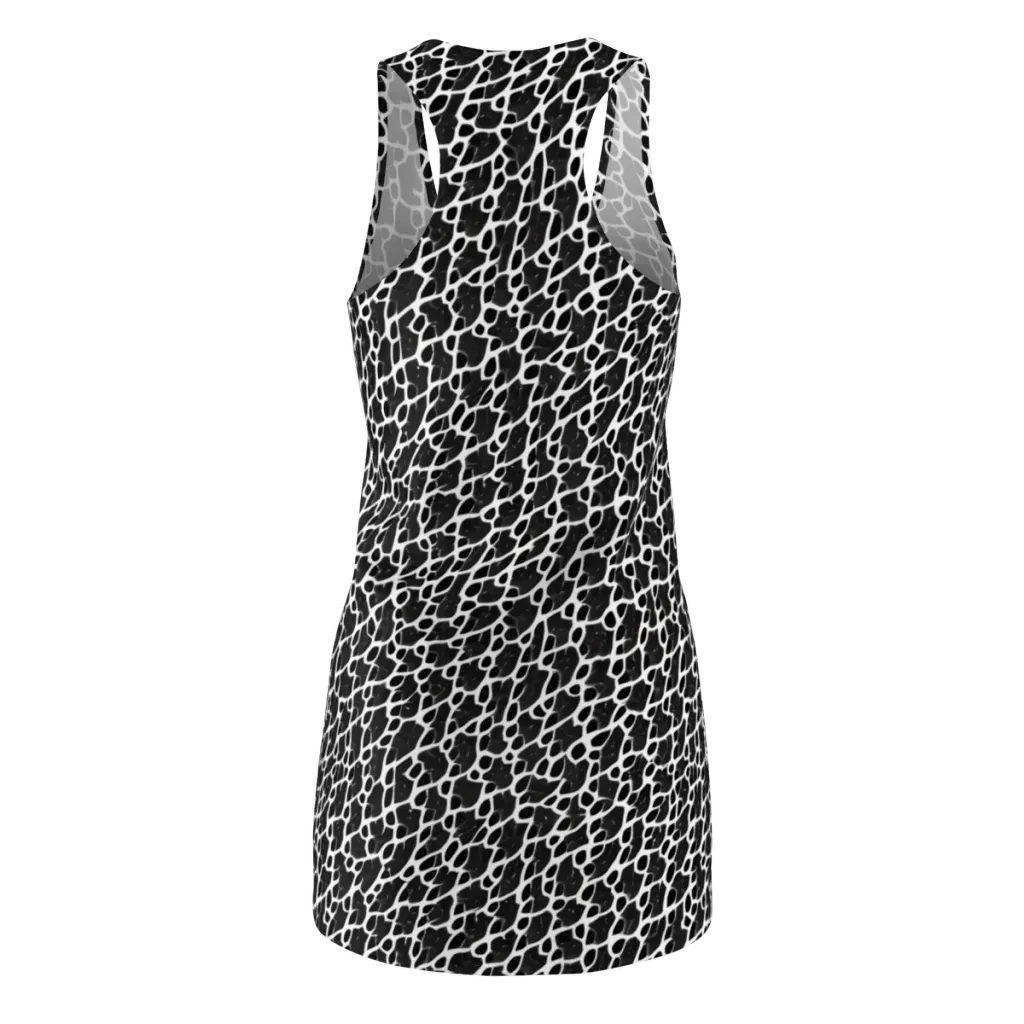 Inkstone Mosaic on Racerback Dress — Back