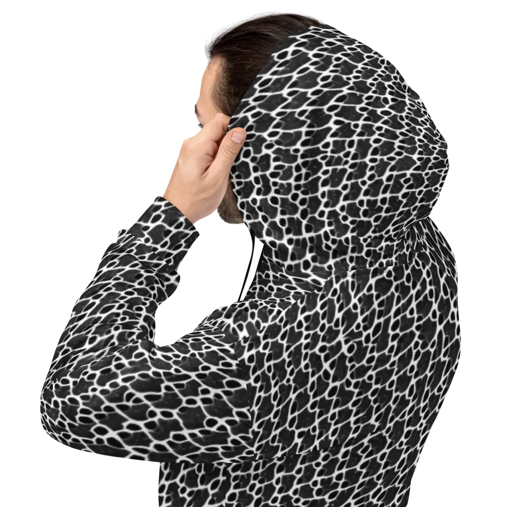 Inkstone Mosaic on Hoodie — Back