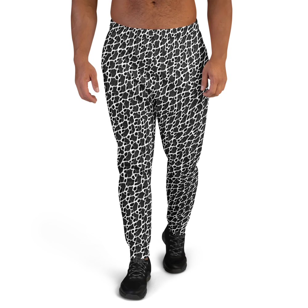 Inkstone Mosaic on Men's Joggers — Front