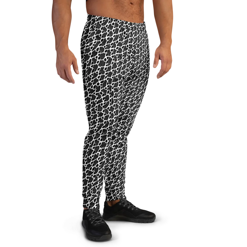 Inkstone Mosaic on Men's Joggers — Right