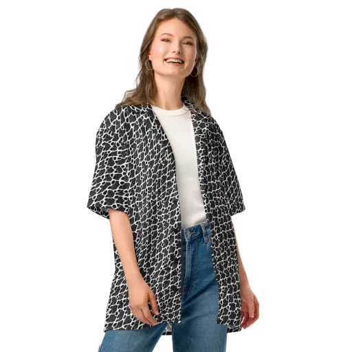 Inkstone Mosaic on a Button Shirt
