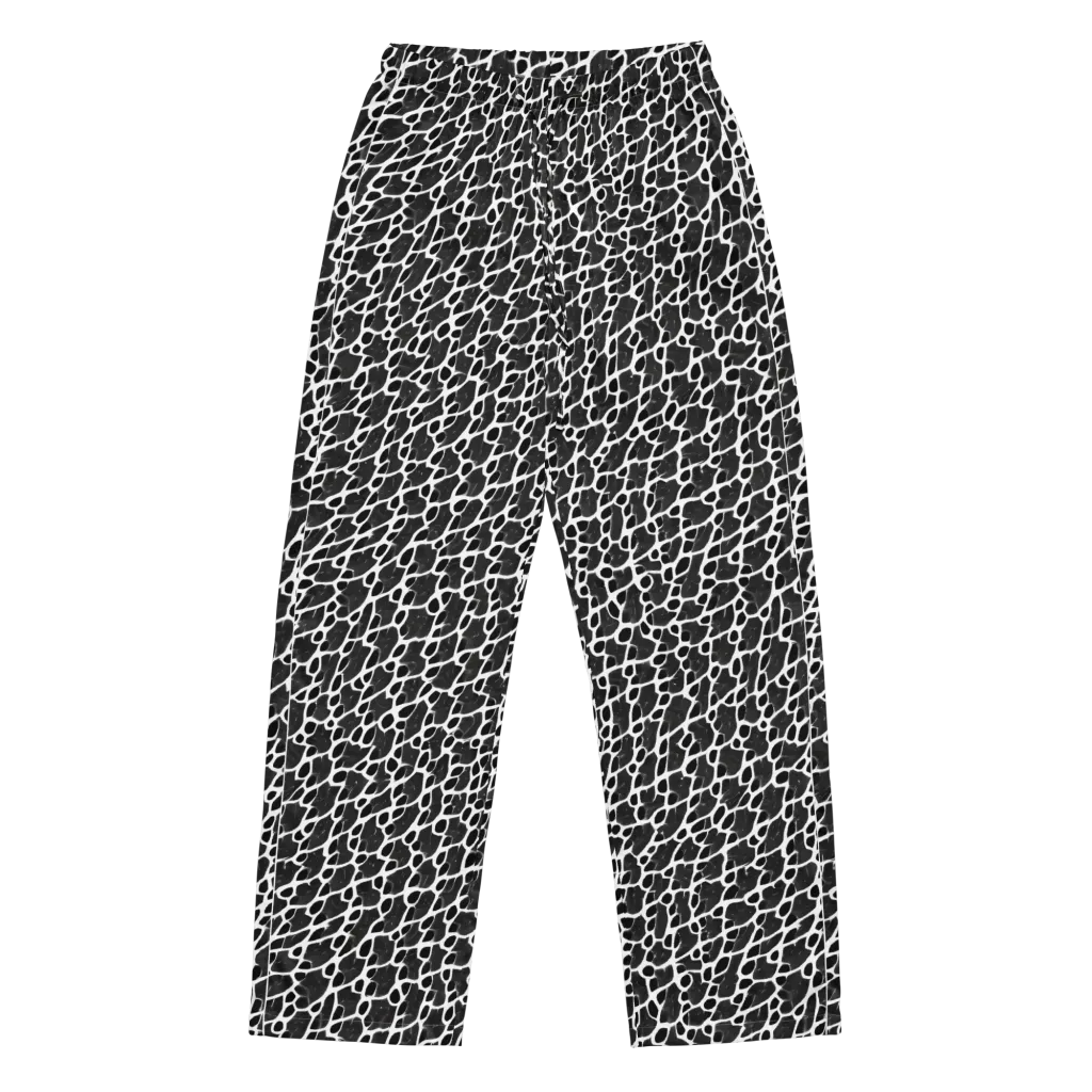 Inkstone Mosaic on Women's Pajama Pants — Front