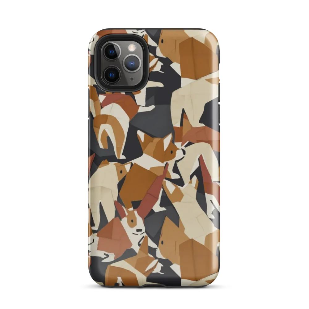 Rustic Paws on Tough Case for iPhone® — Front