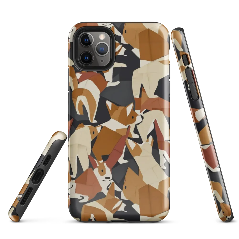 Rustic Paws on Tough Case for iPhone® — Front