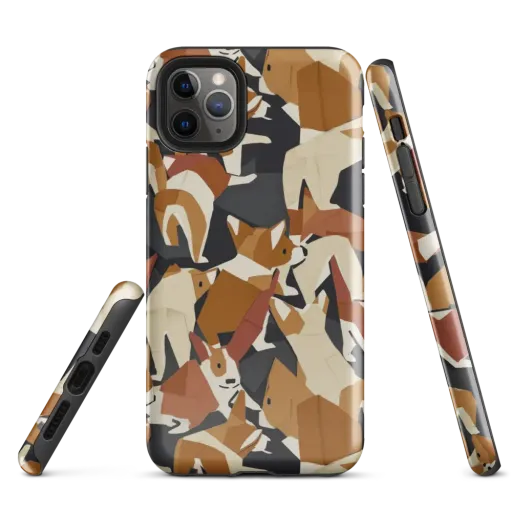 Rustic Paws on a Tough Case for iPhone®