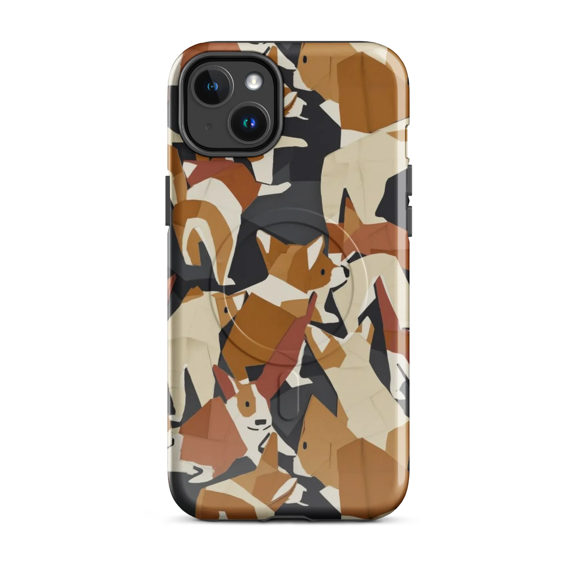 Rustic Paws on MagSafe Tough Case for iPhone® — Front