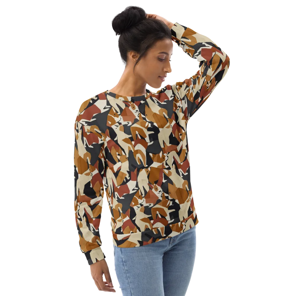 Rustic Paws on Sweatshirt — Right Front