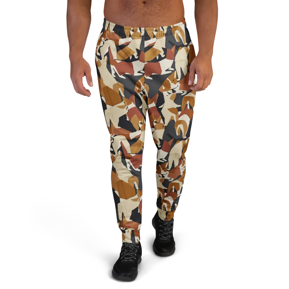 Rustic Paws on Men's Joggers — Front